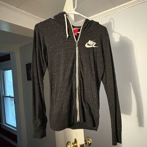 Nike Charcoal Full-Zip Hoodie